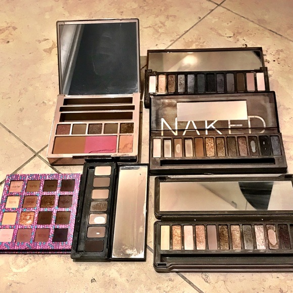 Urban Decay Other - NAKED, Tarte, Bobbi brown palette lot of 6